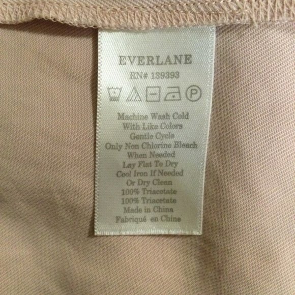 👛 (ANY 2/$40) EVERLANE Sleeveless Pink Wraparound Dress - Picture 8 of 8